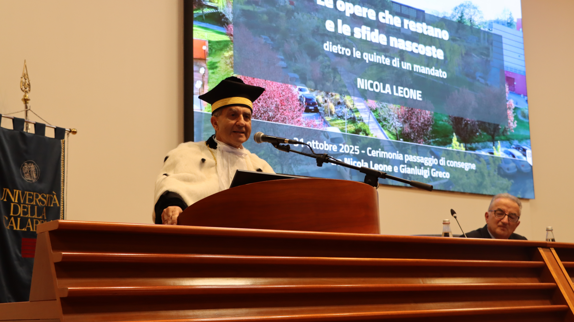 passaggio consegne Rettore