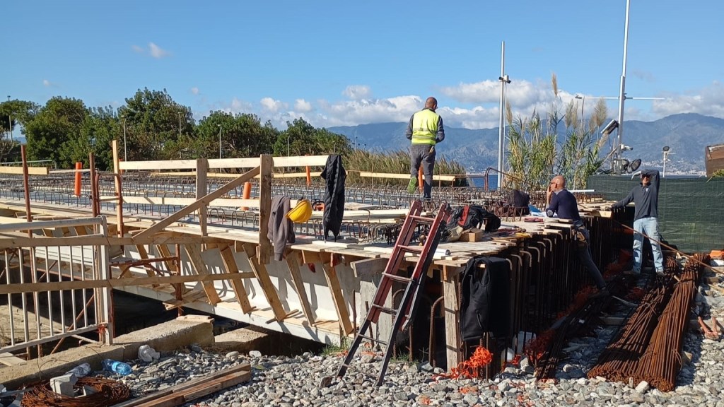Reggio, ripartono i lavori sul Ponte Calopinace ma la fine resta ancora un’incognita