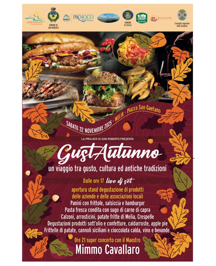 street food pro loco san roberto gustautunno