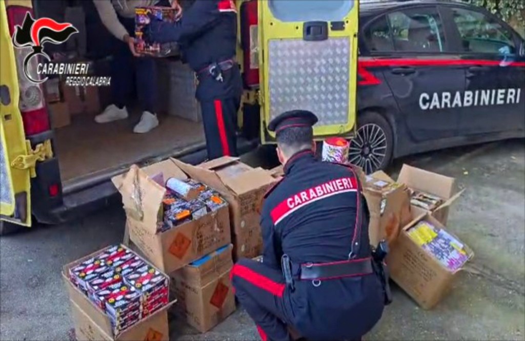 Carabinieri botti illegali