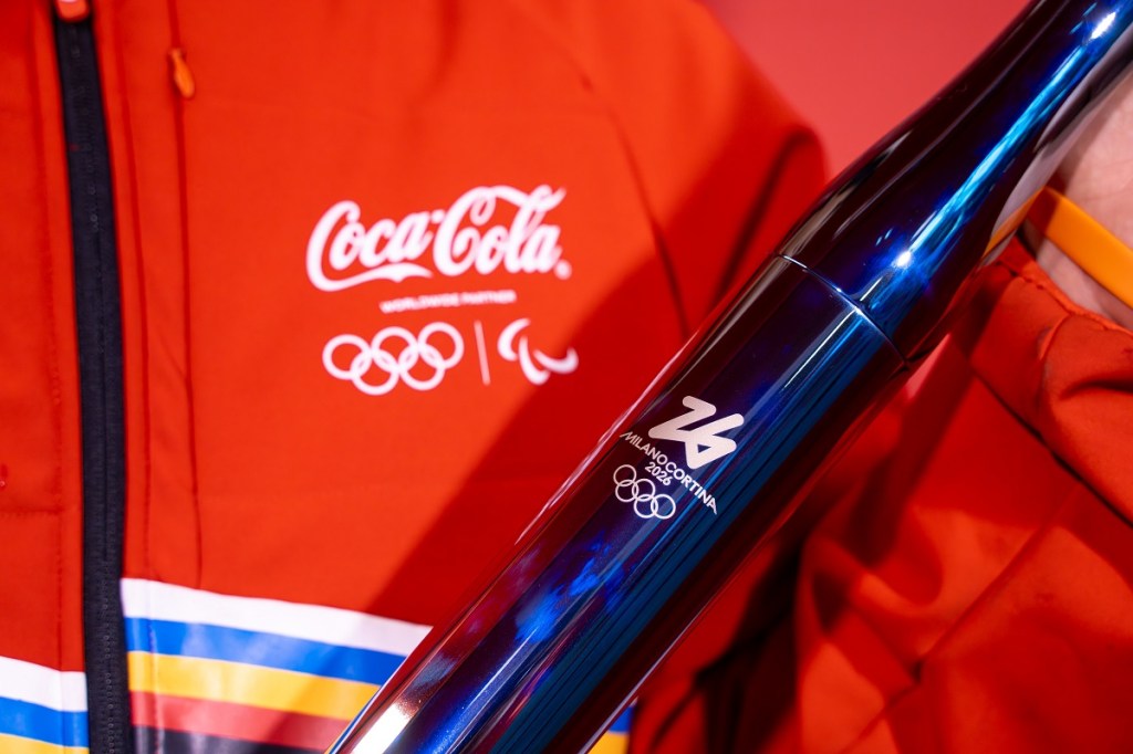 Coca Cola fiamma olimpica