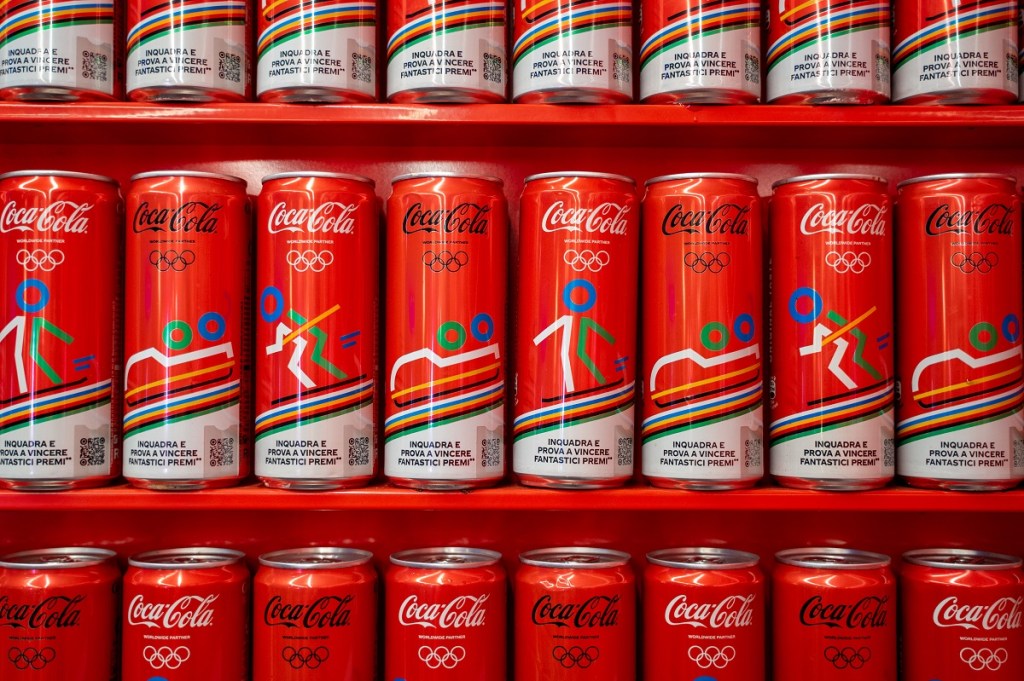 Coca Cola fiamma olimpica