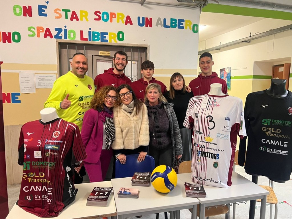 Domotek Volley: la squadra si prepara per Lecce e brilla all’Open Day del ‘Galluppi’