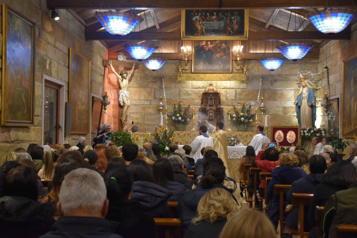 La cappella della Cittadella dell'Immacolata