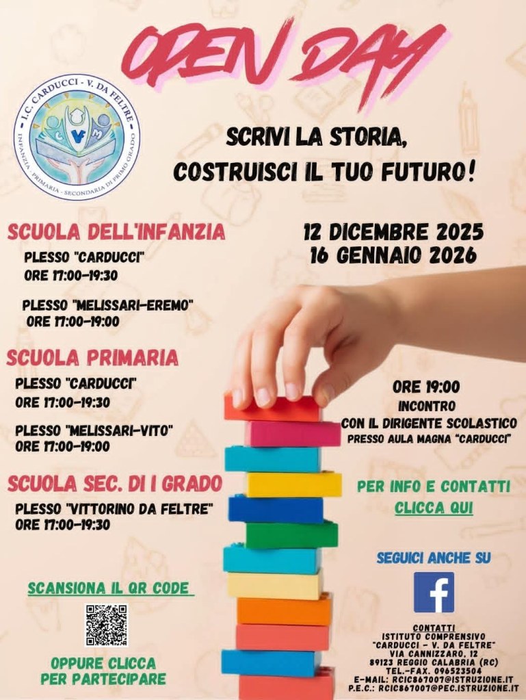 Open Day locandina