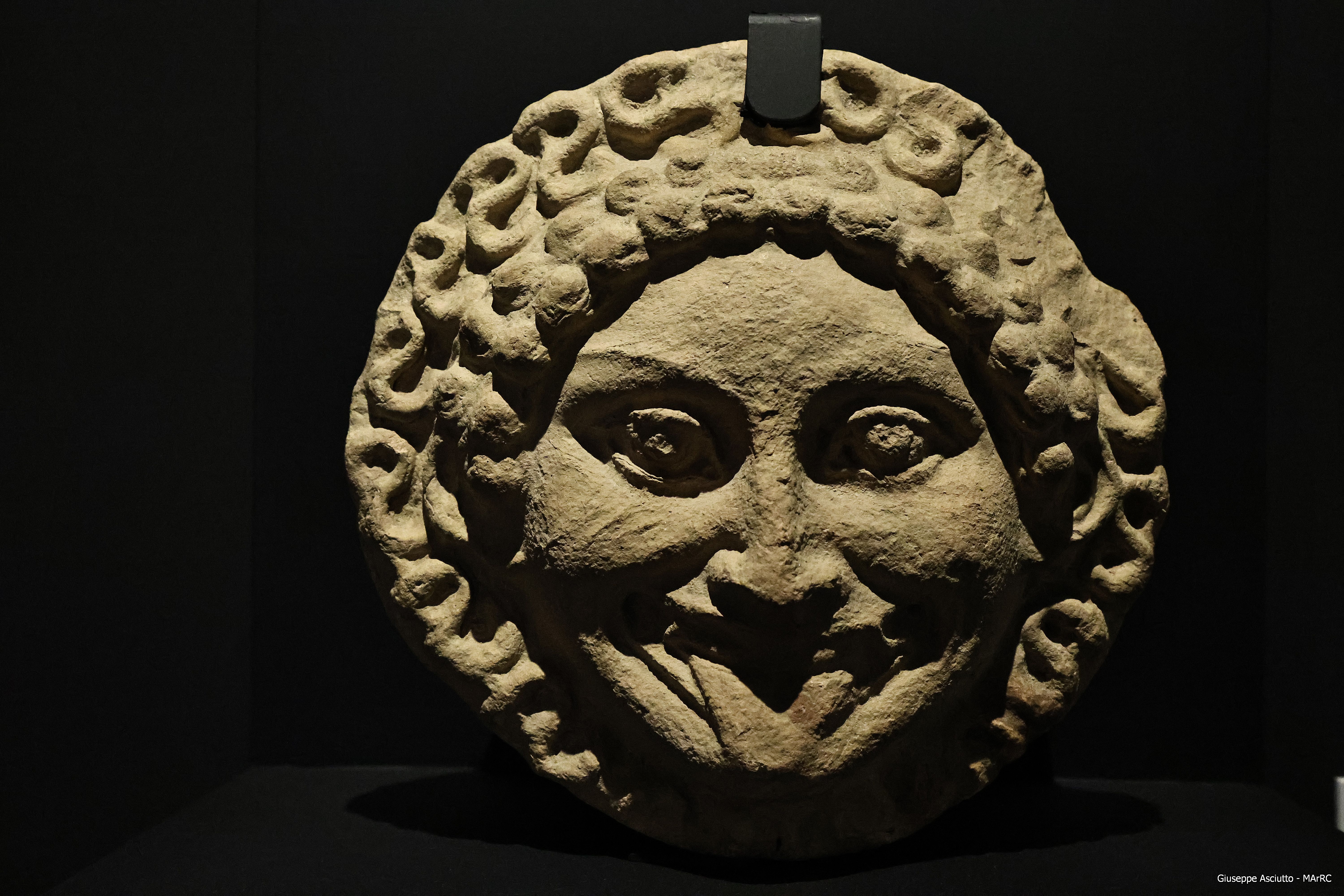 antefissa con volto di gorgone MArRC