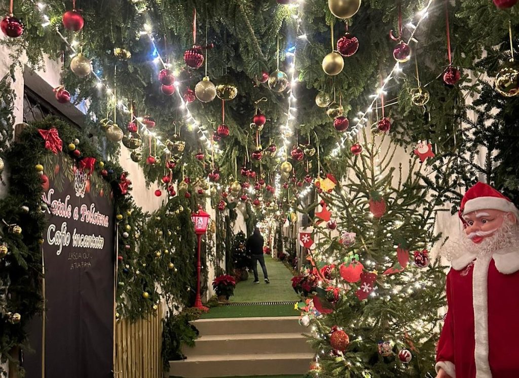 Natale a Polistena, il Vico Cafio diventa incantato – FOTO