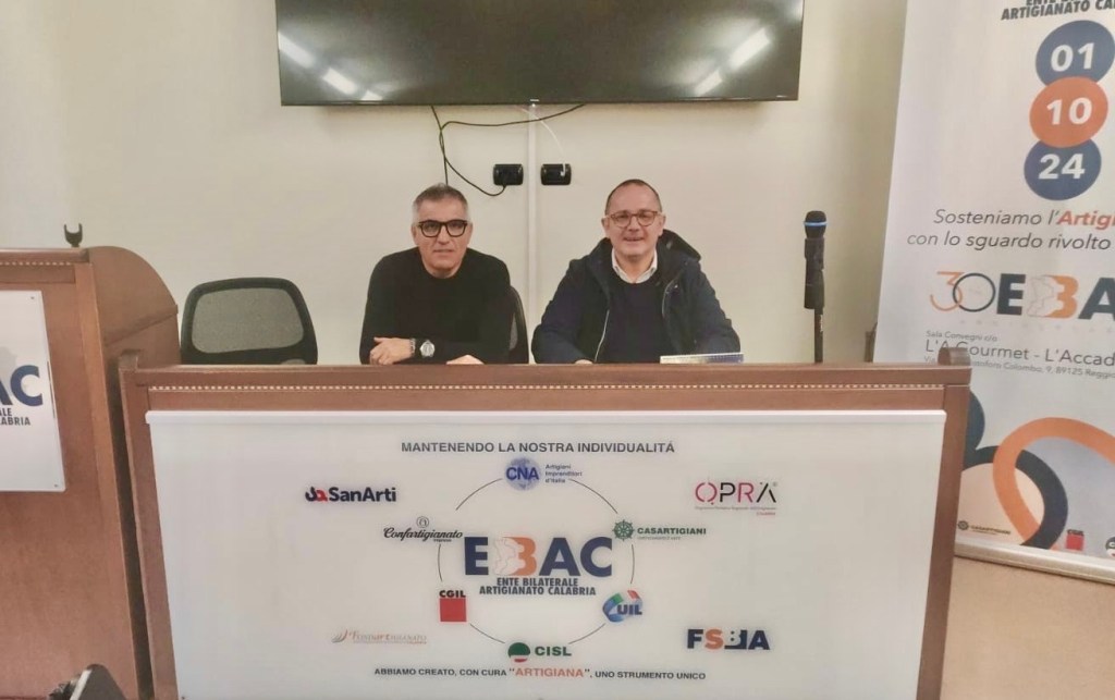 Bonus di Natale ai lavoratori delle imprese artigiane: Ebac Calabria stanzia 100mila euro