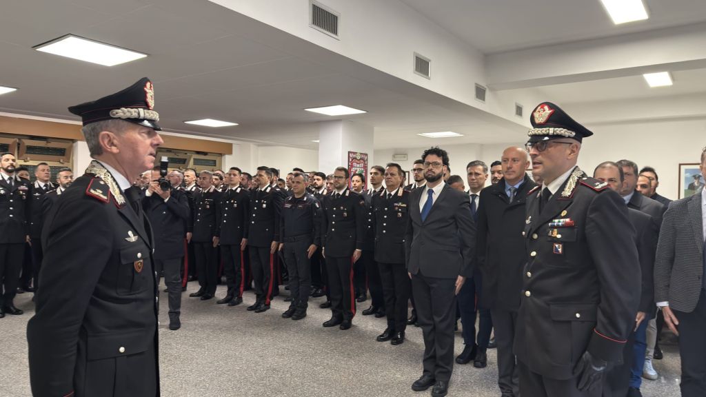 Carabinieri, scambio di auguri a Reggio con il Generale Riccardo Sciuto