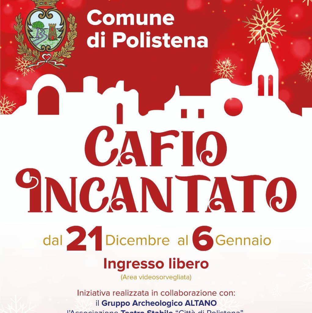 locandina cafio incantato polistena