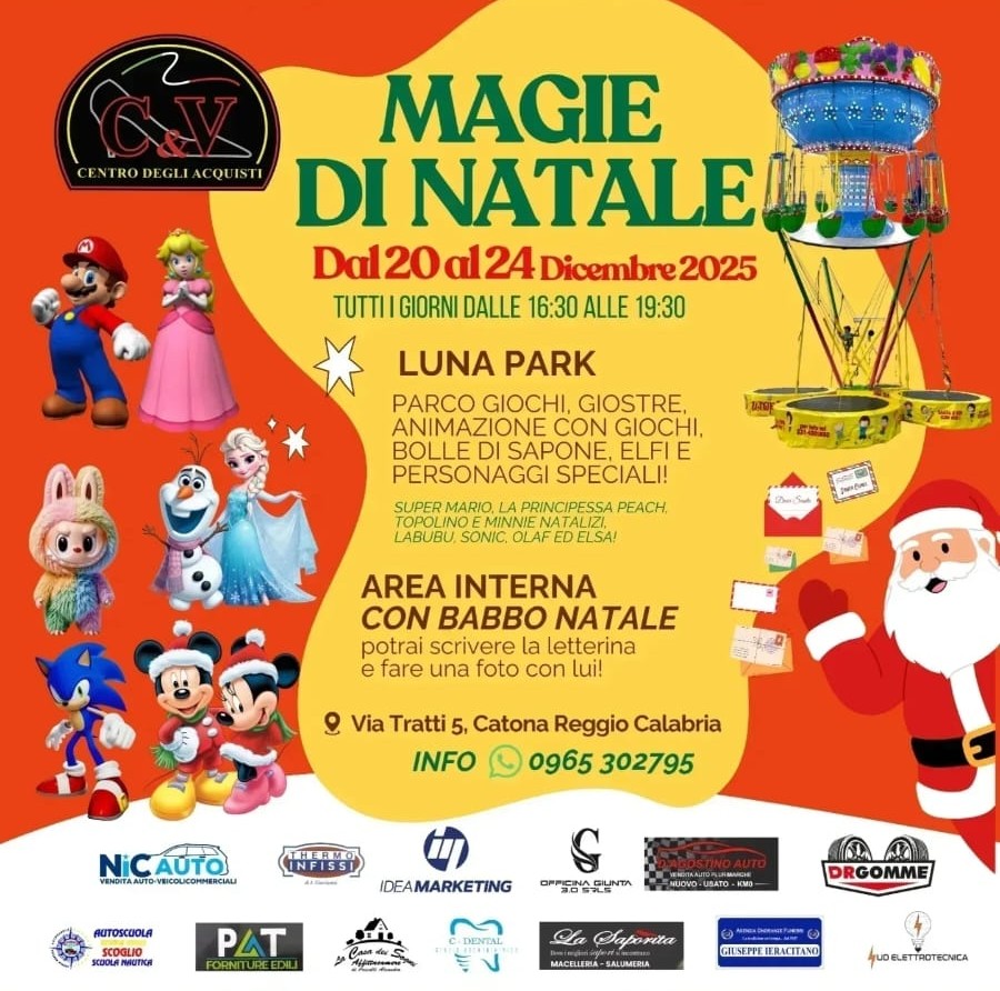 locandina magie natale