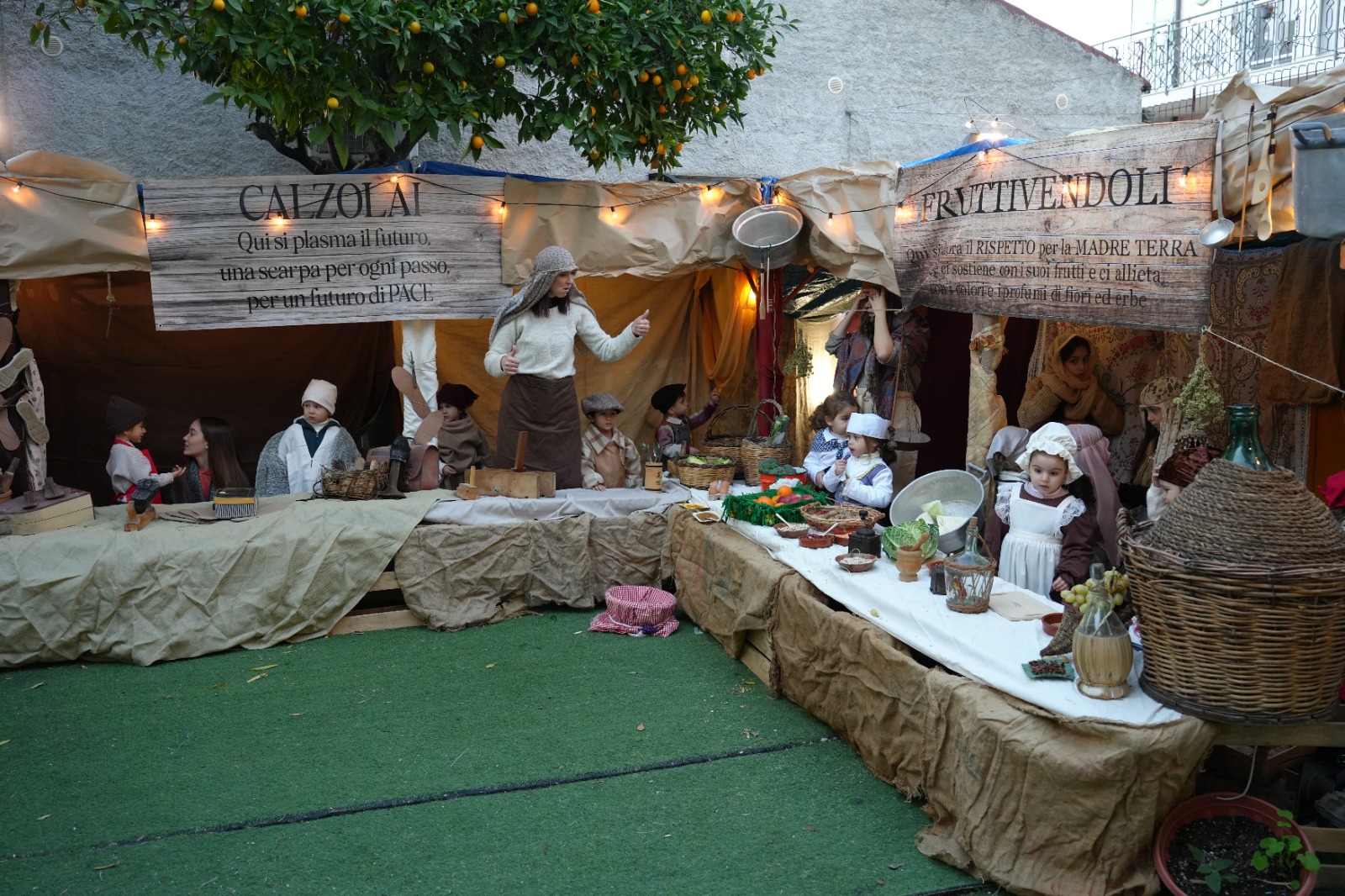 presepe vivente crescere insieme