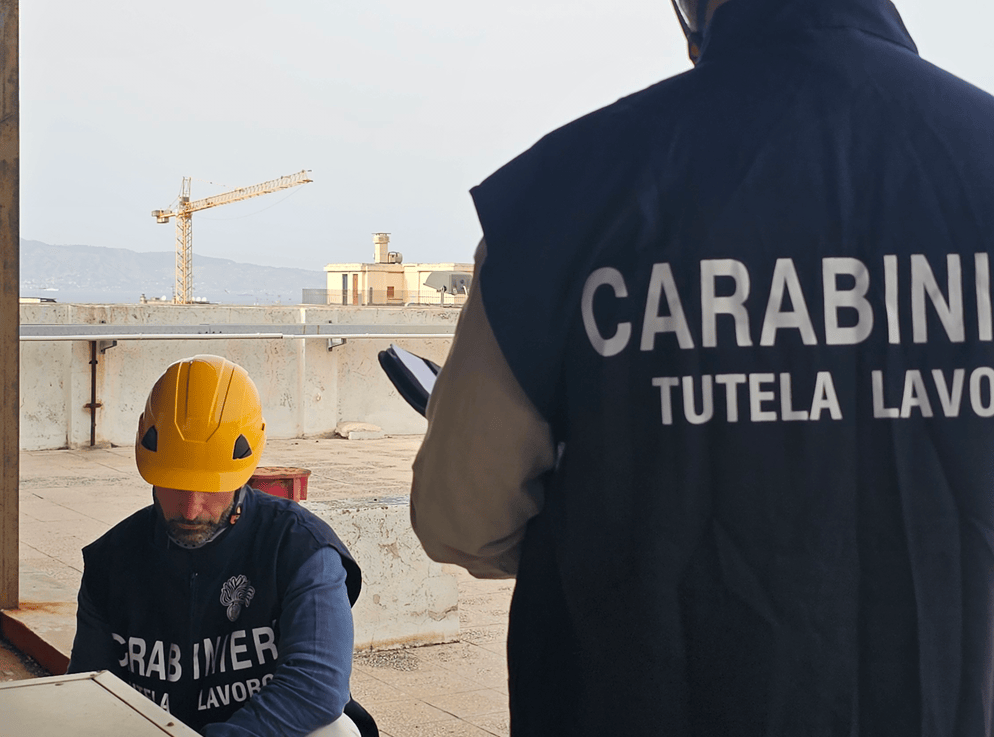 Reggio, controlli nei cantieri: sei denunce per violazioni sulla sicurezza sul lavoro