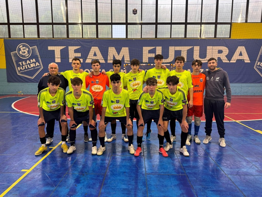 Calcio a 5 Under 19: la Cadi Antincendi Futura è inarrestabile