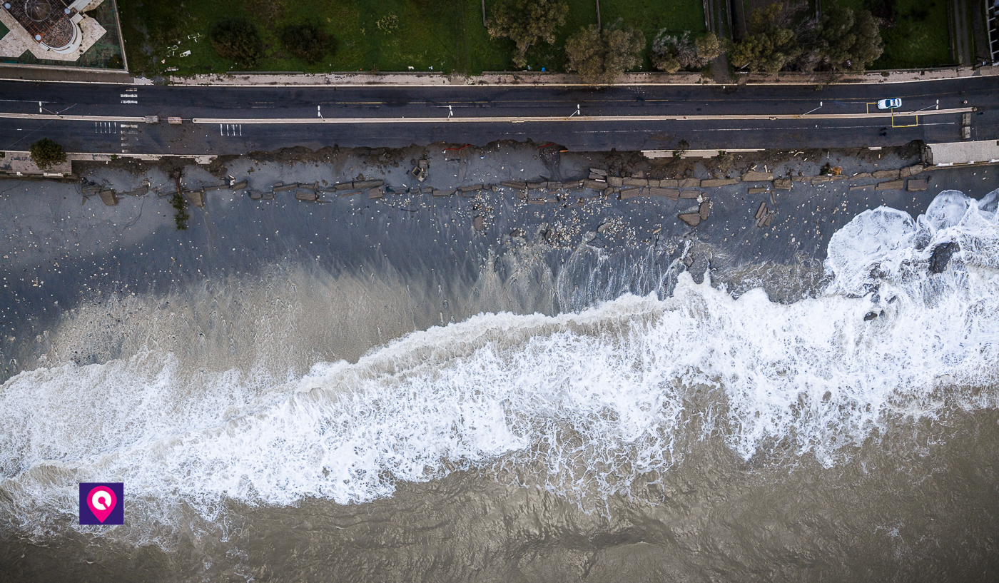 Melito Ciclone Henry Lungomare Danni