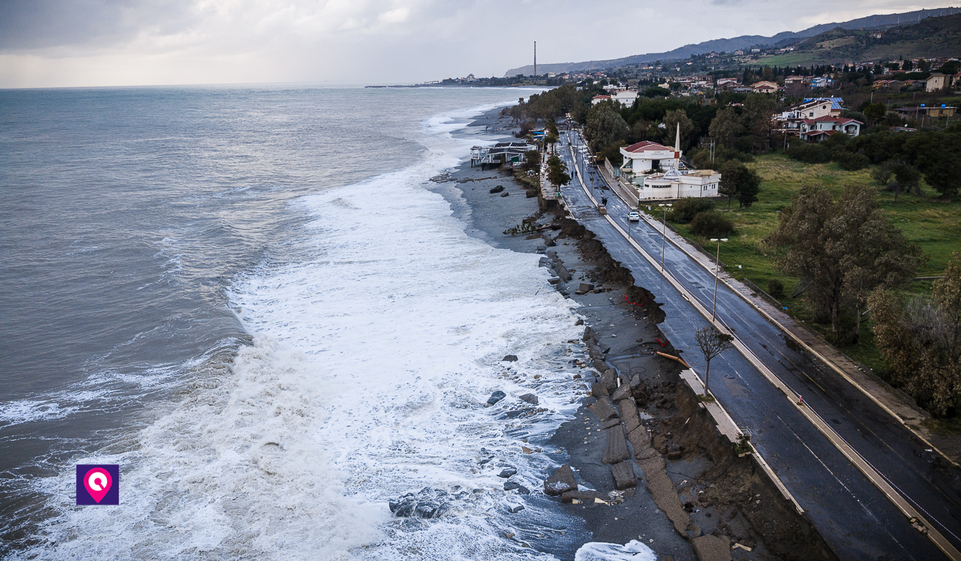 Melito Ciclone Henry Lungomare Danni