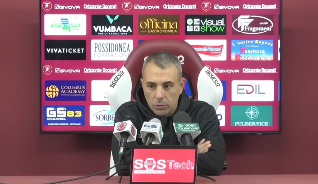 Reggina: il messaggio di Torrisi a stampa, tifosi e all’ambiente tutto