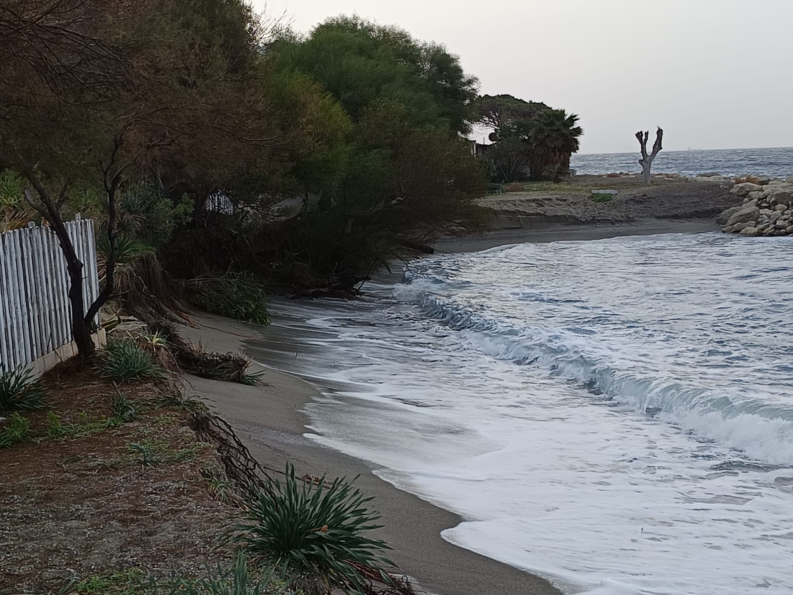 erosione costiera bocale