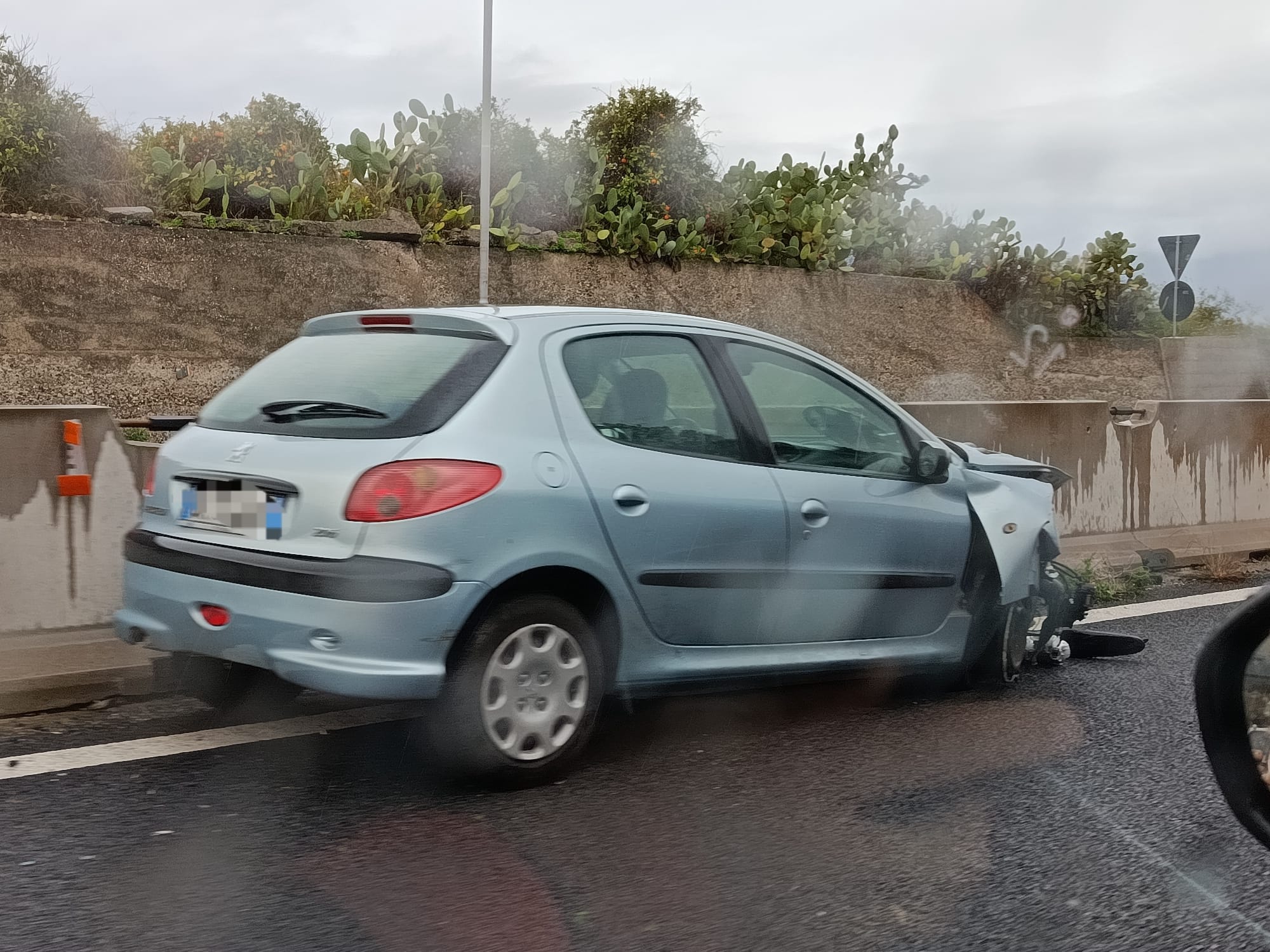 incidente svincolo via lia