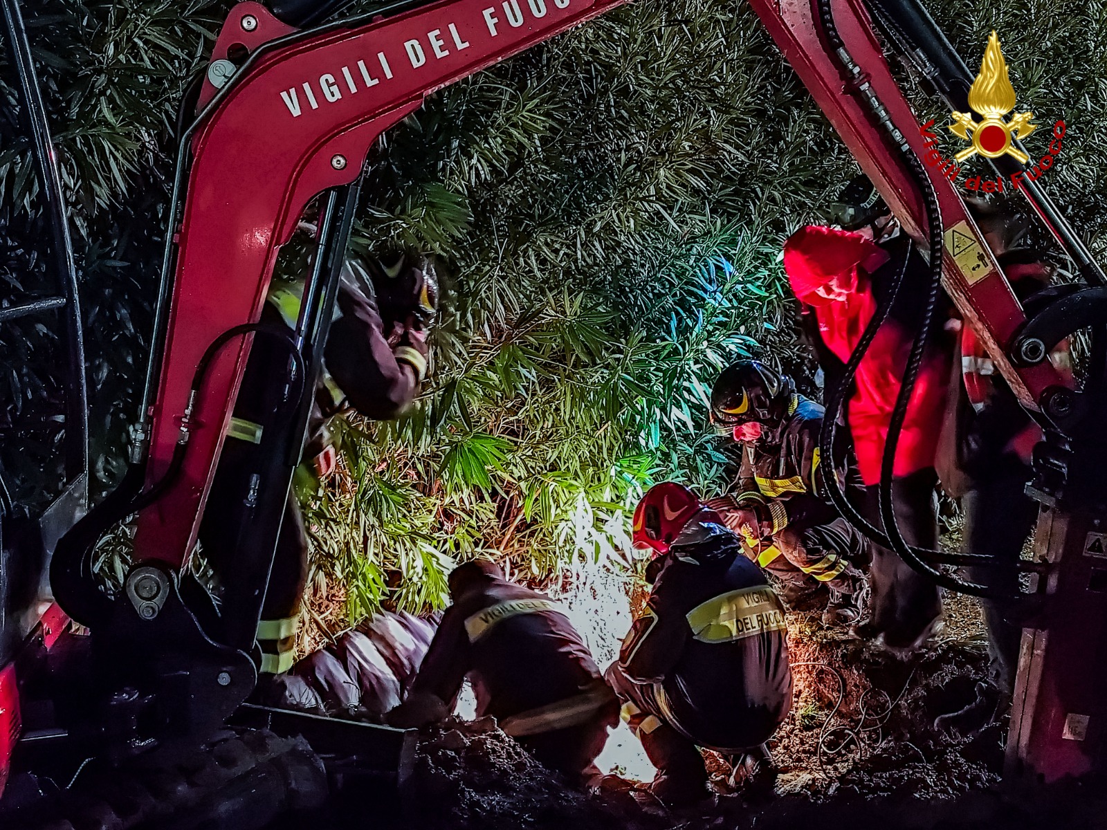 intevento Vigili del fuoco maltempo