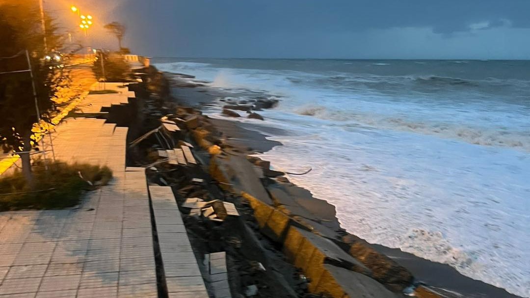 maltempo melito lungomare