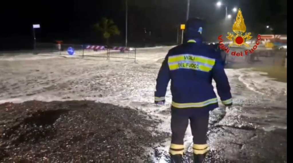 Maltempo in Calabria: aggiornamento sugli interventi dei Vigili del Fuoco