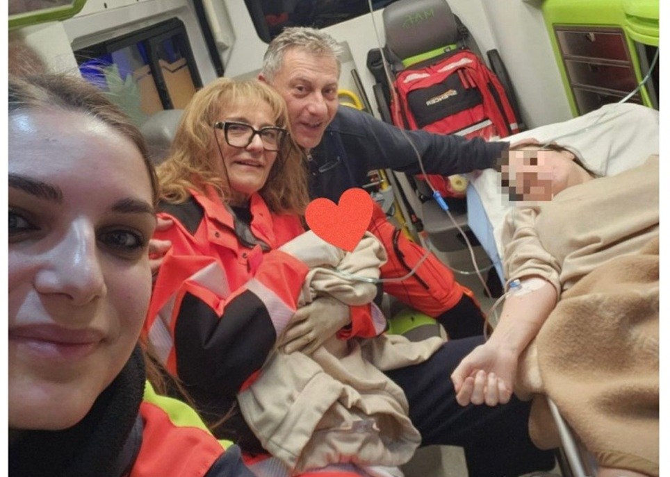 Fiocco azzurro in ambulanza: un parto straordinario a Sant’Eufemia d’Aspromonte