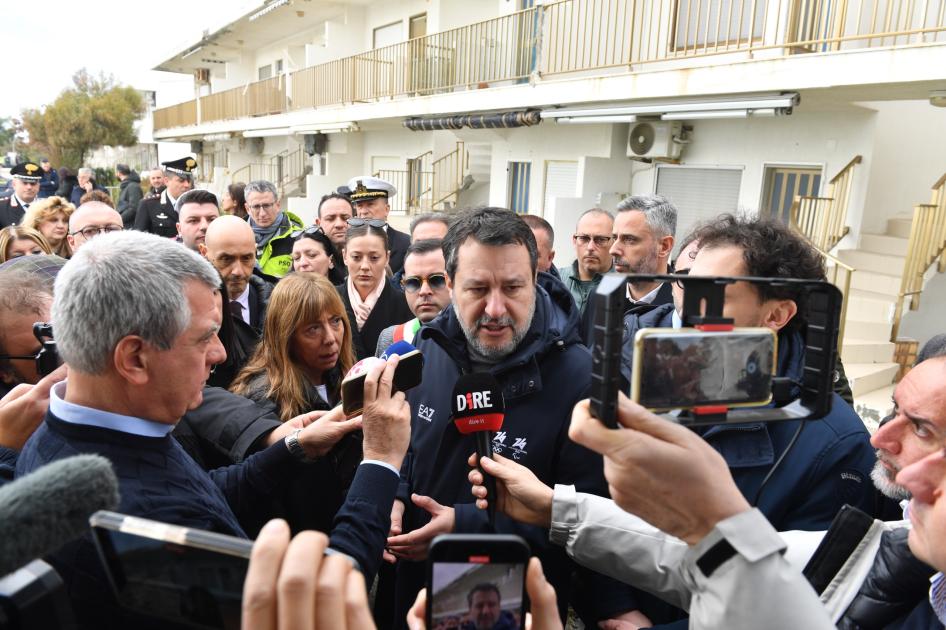 Ciclone Harry, Minasi: ‘Salvini nella Locride segnale concreto della presenza dello Stato’