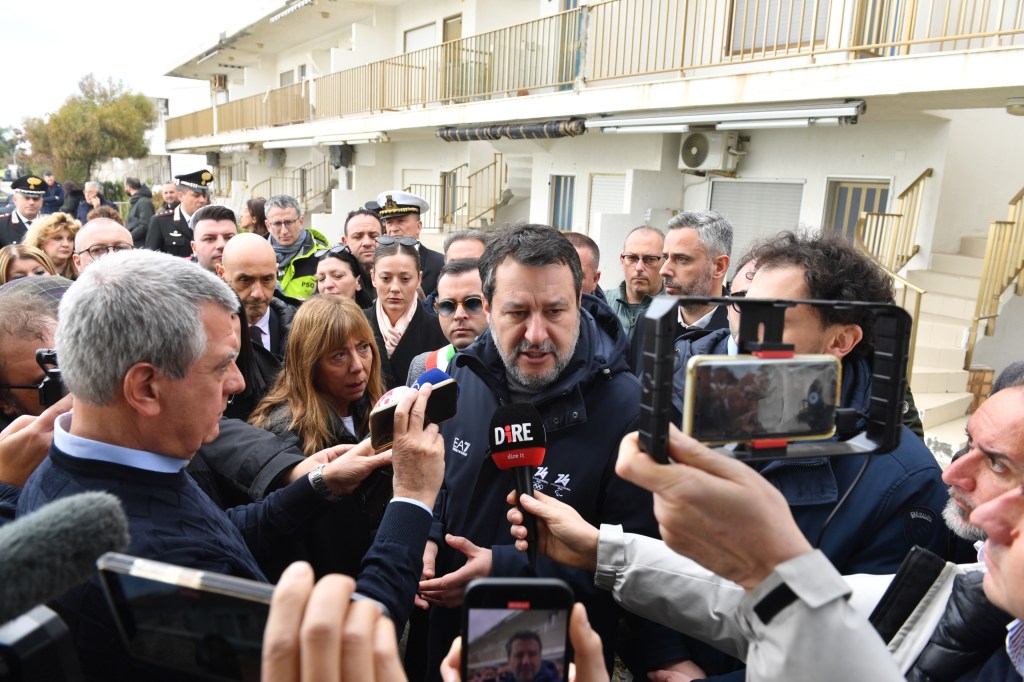 salvini ciclone harry melito