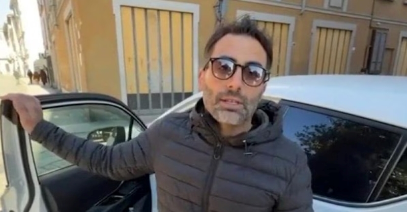 tassista calabrese Pavia