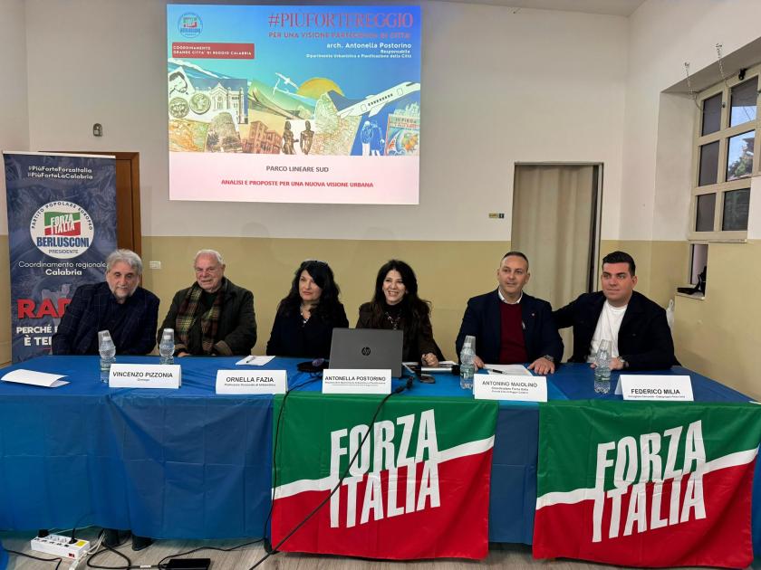 Reggio, Forza Italia: “Oltre le criticità del Parco Lineare Sud, proposte concrete per il rilancio del quartiere”
