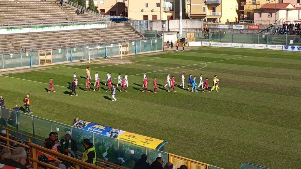 Primo tempo: Reggina sotto di un gol contro la Vigor Lamezia