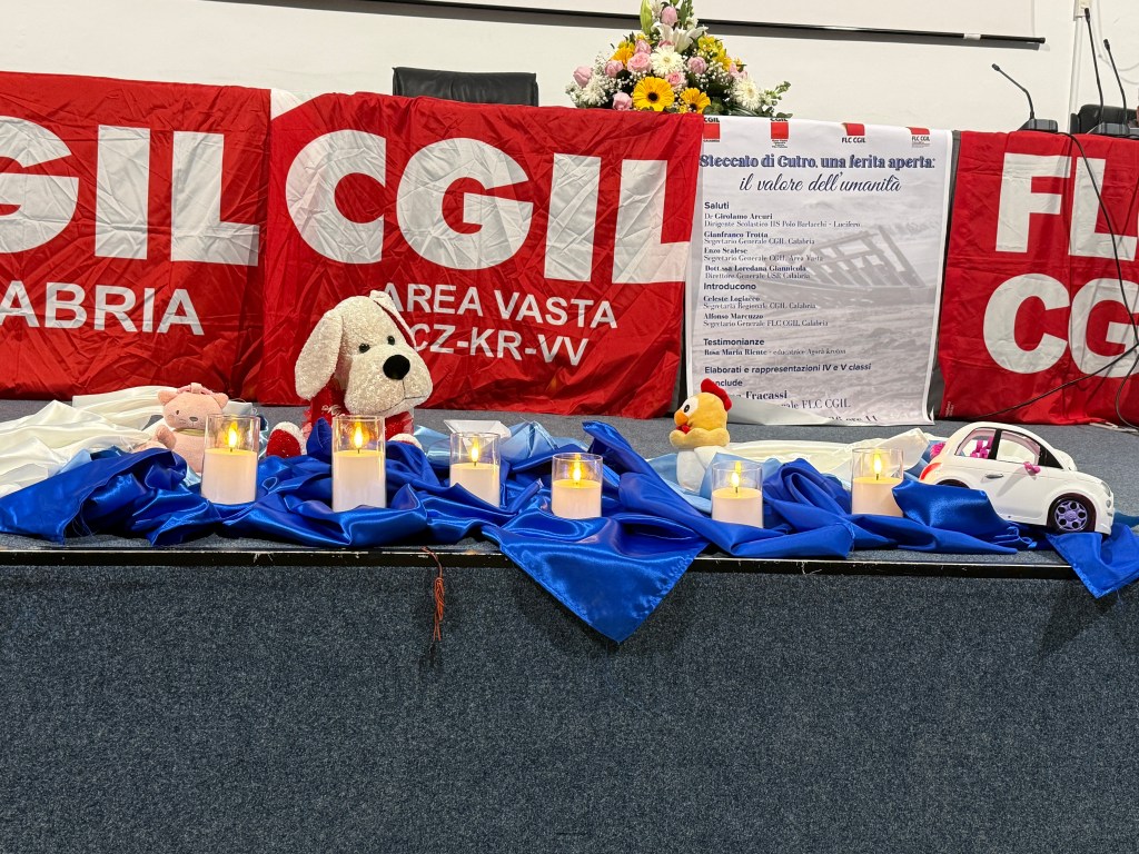 ‘La memoria come responsabilità collettiva’: la Cgil con gli studenti per le vittime di Cutro