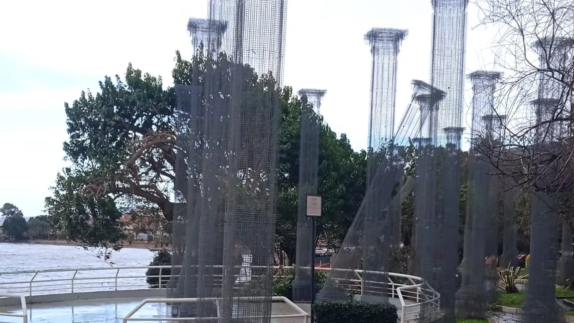 ciclone oriana raffiche vento maltempo colonne opera