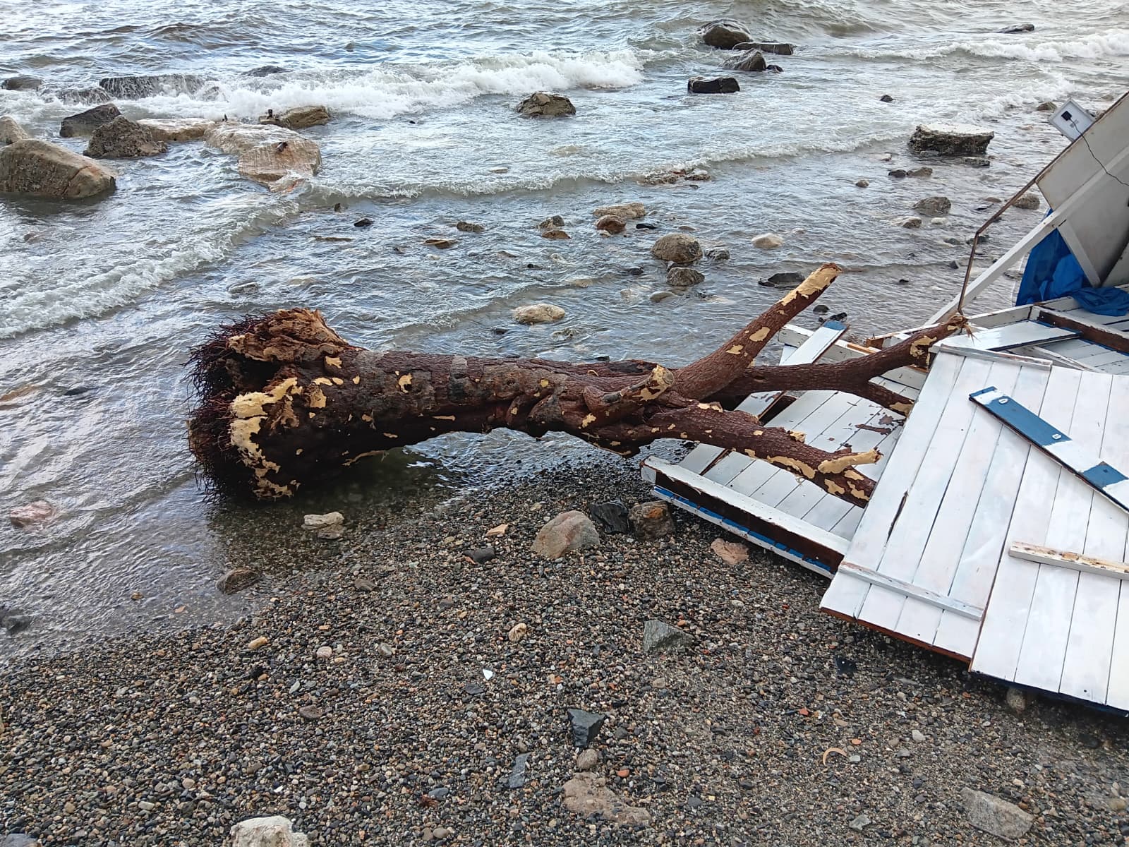 danni maltempo lungomare ()