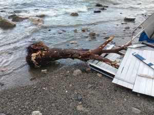 danni maltempo lungomare ()