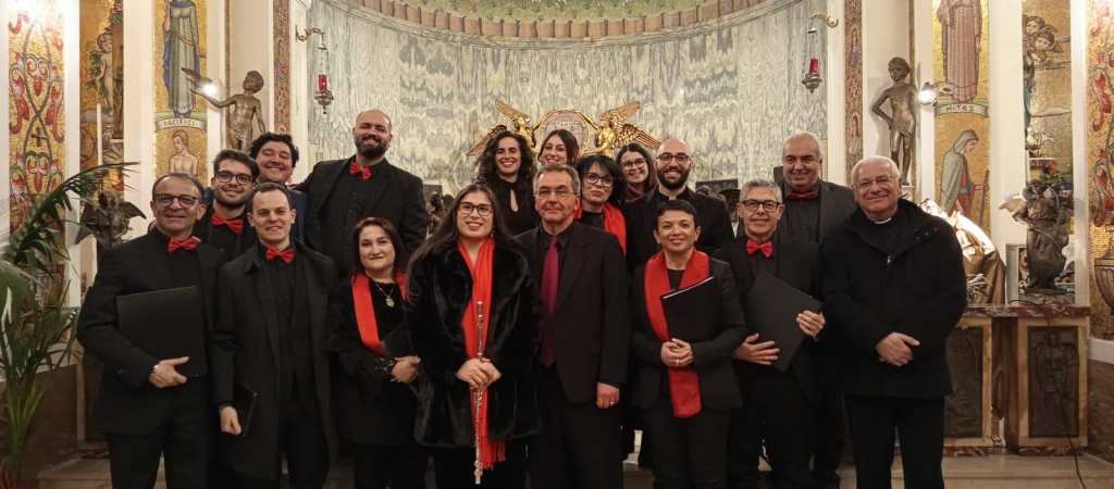 Reggio, la colonna sonora di un ‘sì’ autentico: l’ensemble Anima Christi accompagna gli sposi – FOTO