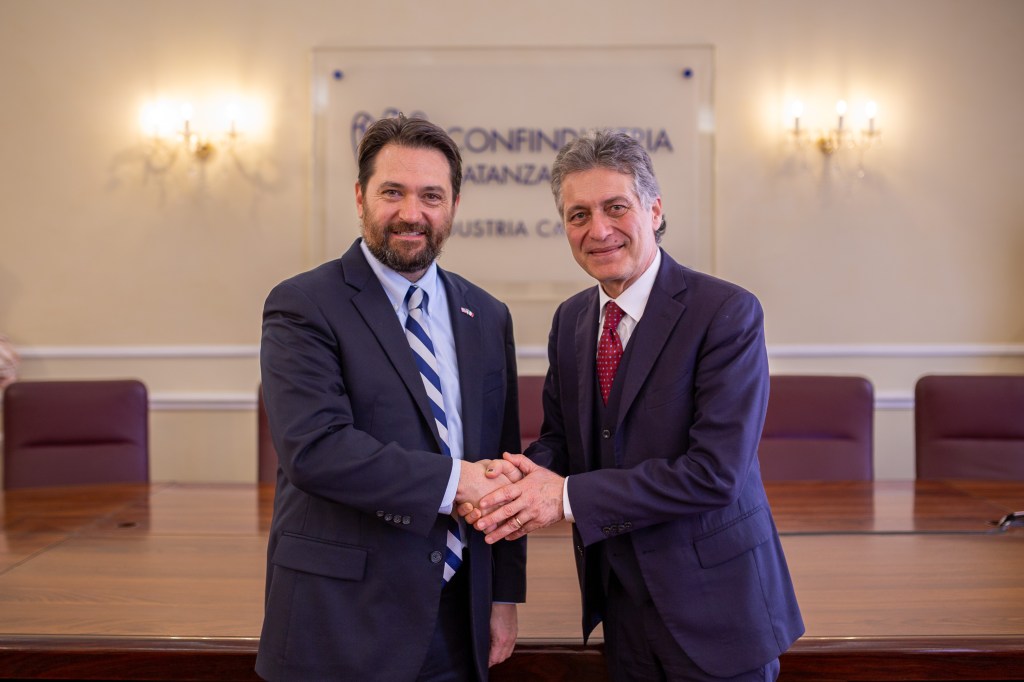Unindustria Calabria incontra il Console Usa: focus su investimenti, export e infrastrutture