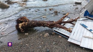 maltempo lungomare rc ciclone ulrike ()