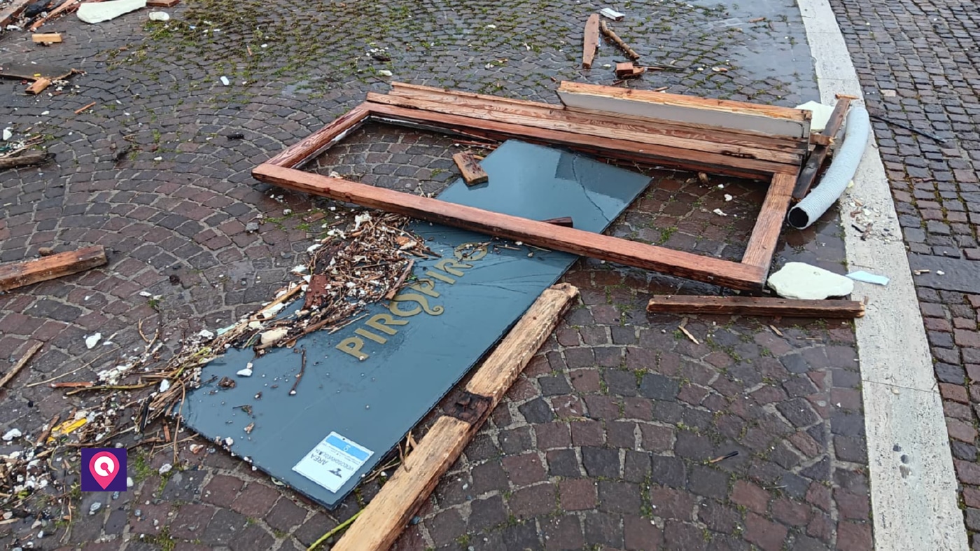 maltempo lungomare rc ciclone ulrike ()