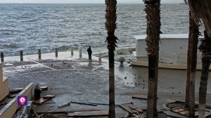 maltempo lungomare rc ciclone ulrike ()