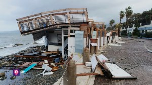 maltempo lungomare rc ciclone ulrike ()