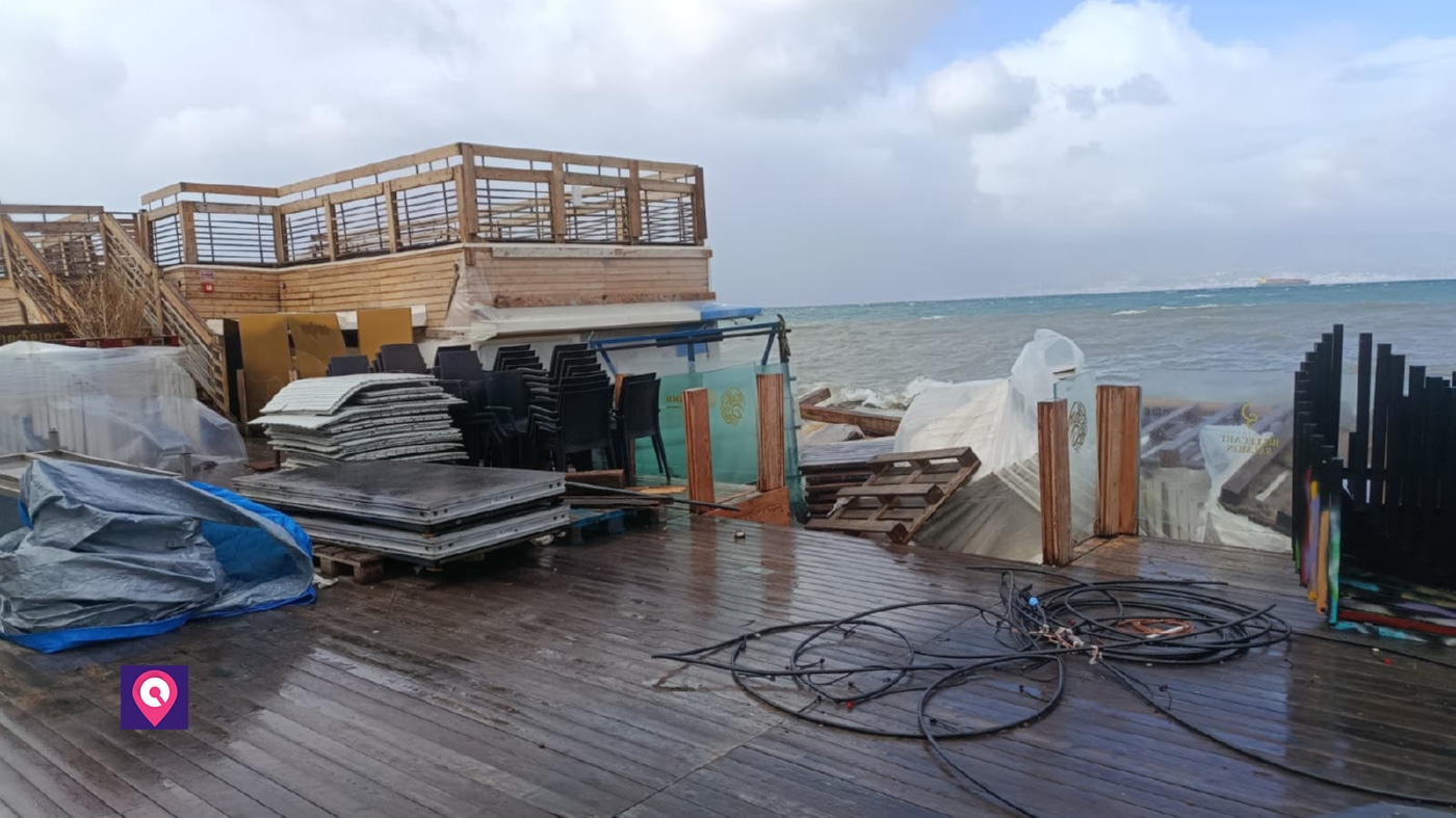 maltempo lungomare rc ciclone ulrike ()