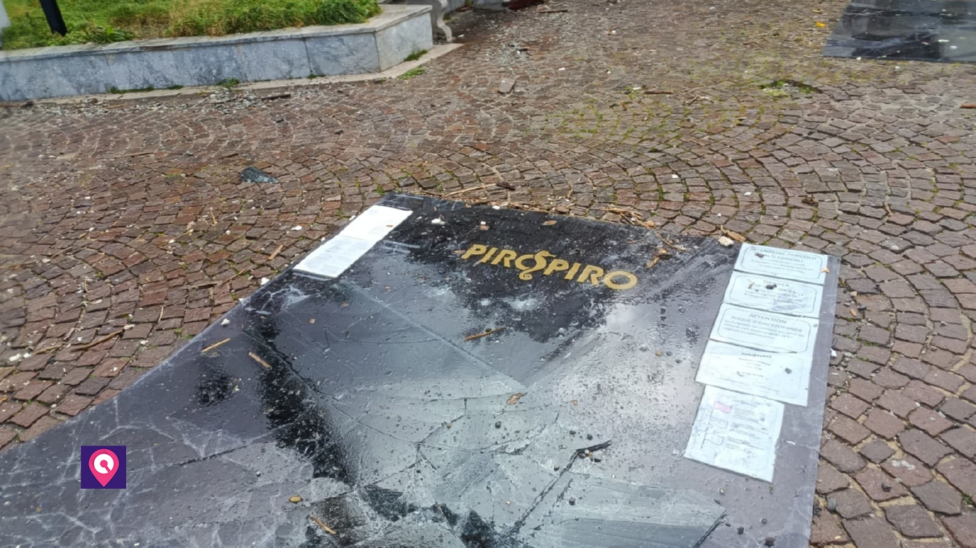 maltempo lungomare rc ciclone ulrike ()