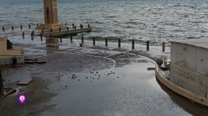 maltempo lungomare rc ciclone ulrike ()