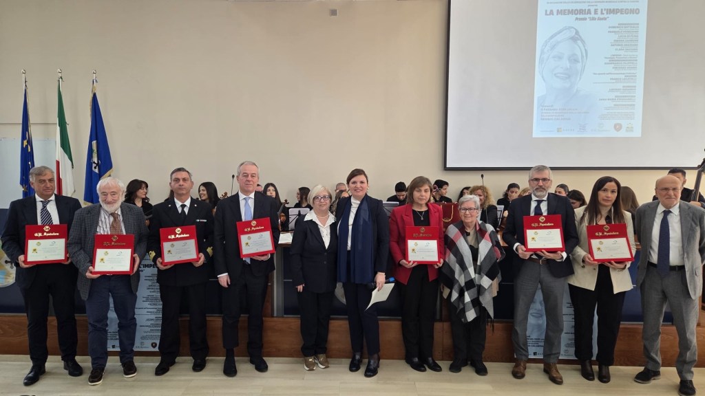Reggio, premio ‘Lilia Gaeta’ 2026, legalità e cura: premi a Lombardo e Bellantoni – FOTO