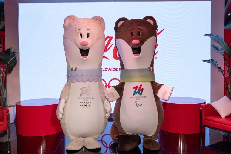 tina milo mascotte olimpiadi