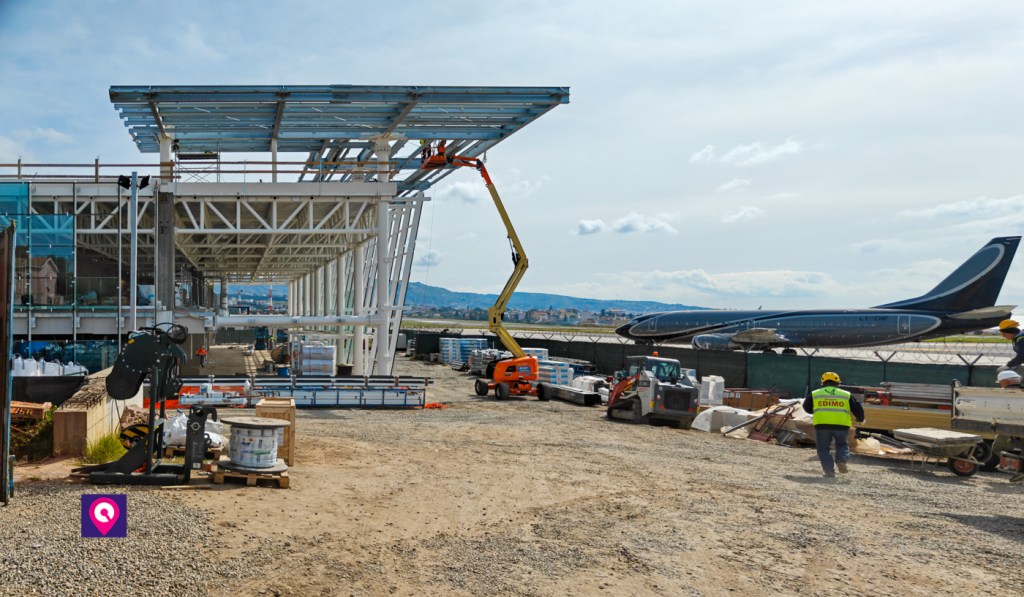 Aeroporto rc tito minniti lavori terminal partenze