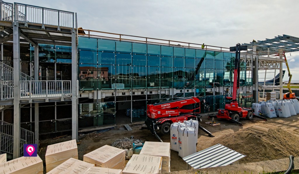 Aeroporto rc tito minniti lavori terminal partenze