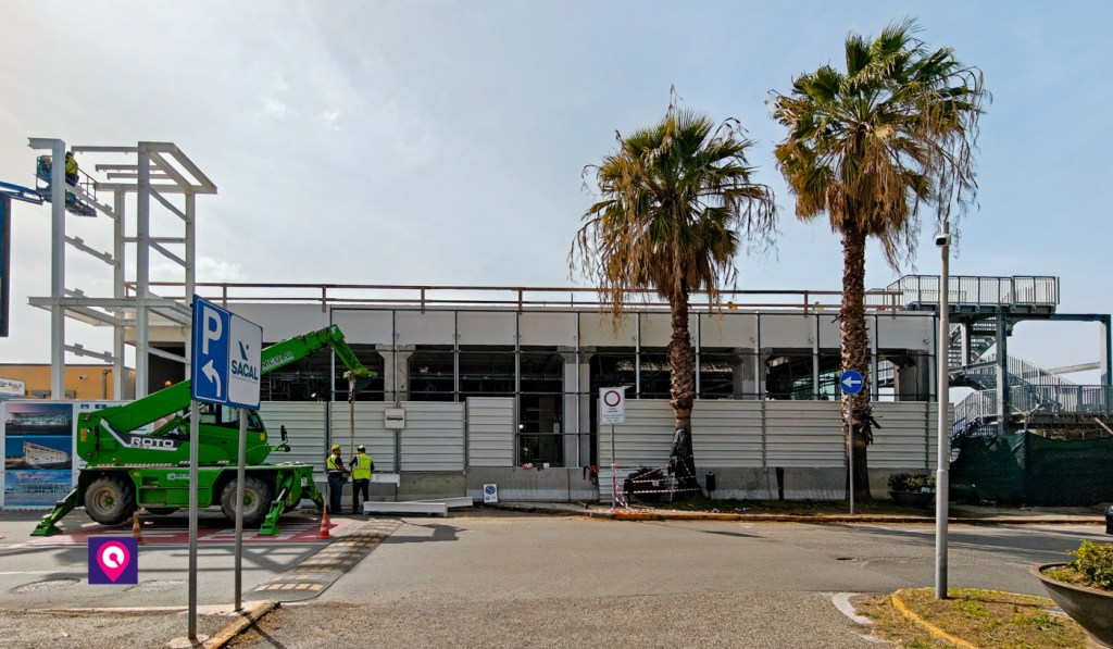 Aeroporto rc tito minniti lavori terminal partenze